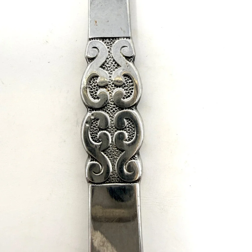 International Stainless Deluxe Danish Scroll Dinner Forks‎ Set of 4 MCM VTG